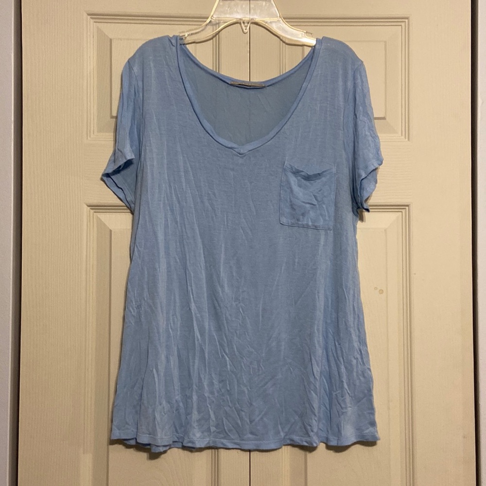 Plain Blue Tee